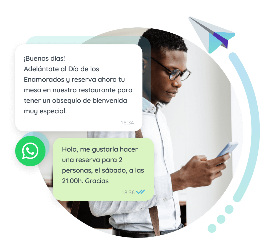 ejemplo whatsapp business