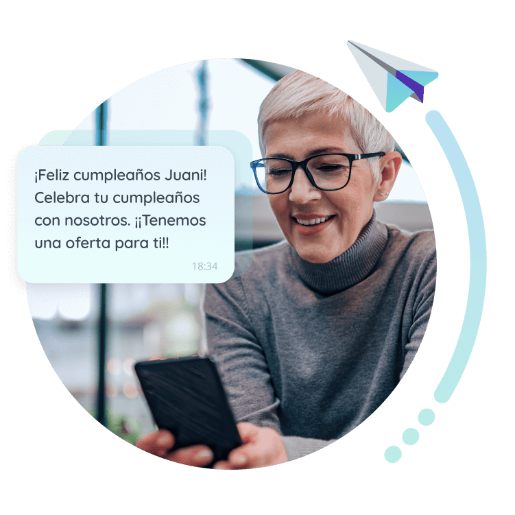 ejemplo sms felicitación cumpleaños