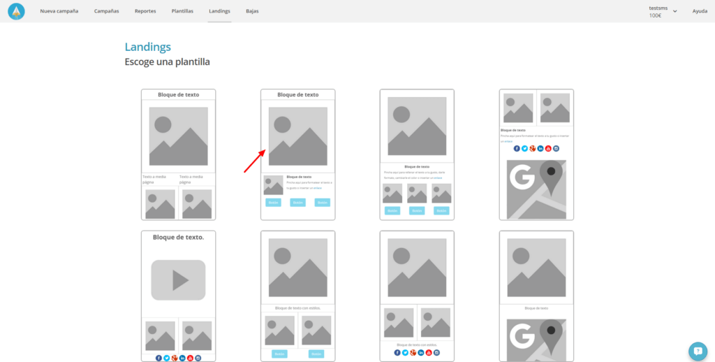 paso 1 landing pages