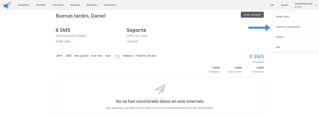 paso 1 recarga