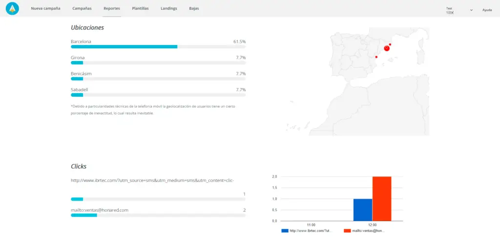 paso 3 reportes landing